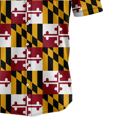 Maryland Flag TG5721 Hawaiian Shirt