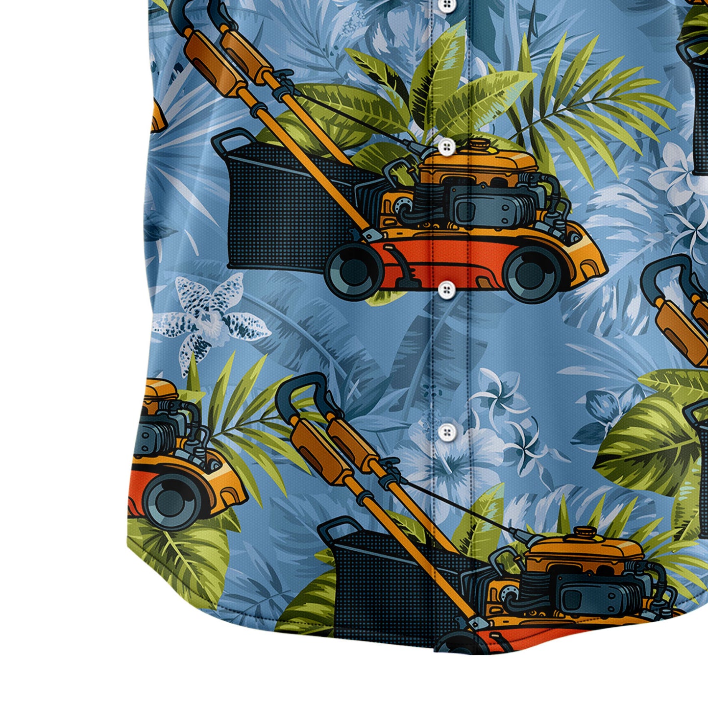 Lawn Mower Tropical G5714 Hawaiian Shirt