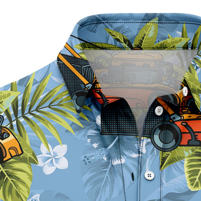 Lawn Mower Tropical G5714 Hawaiian Shirt
