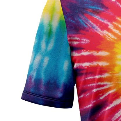 Tie Dye Color T3006 Hawaiian Shirt