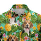 Custom Photo Dog Pineapple Tropical Hawaiian Shirt