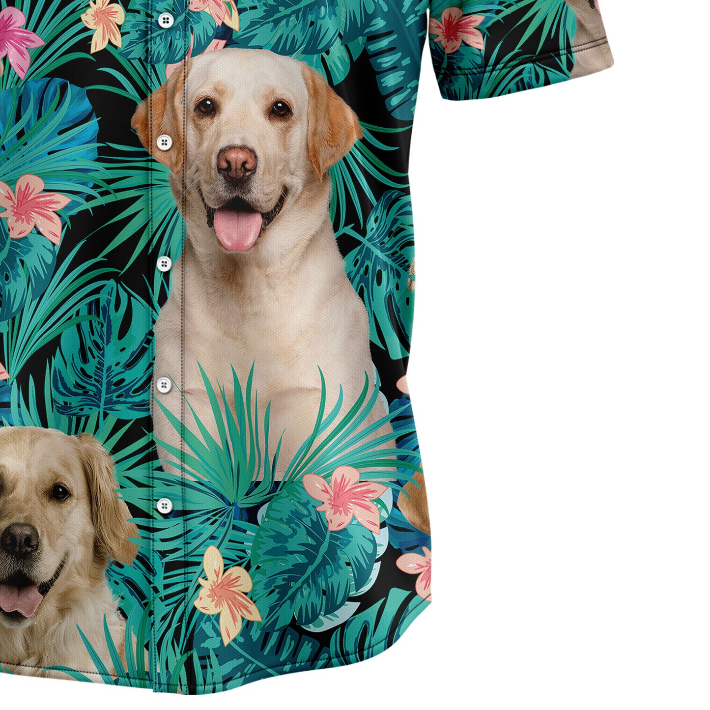 Labrador Retriever Tropical T0207 Hawaiian Shirt