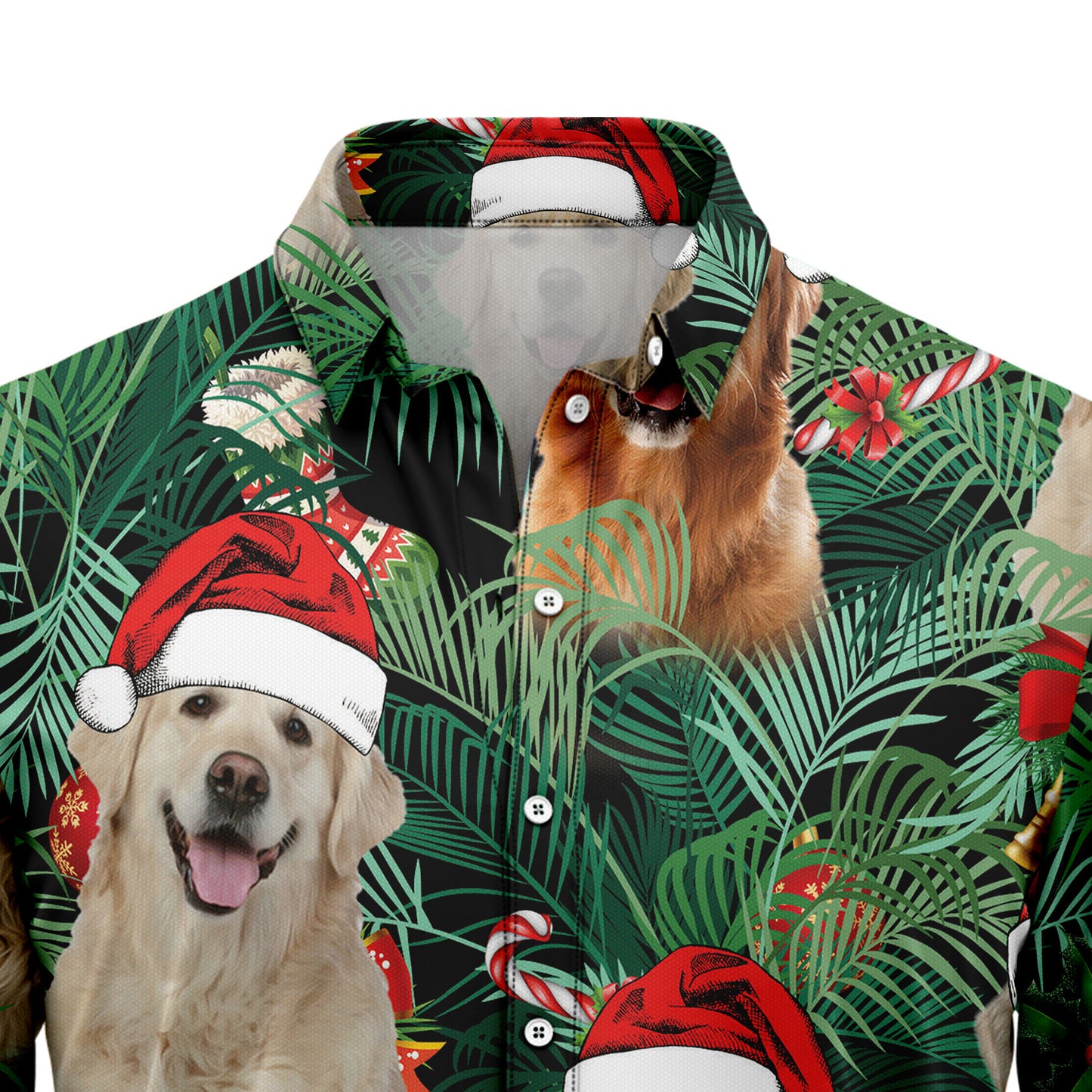 Golden Retriever Christmas G51211 Hawaiian Shirt