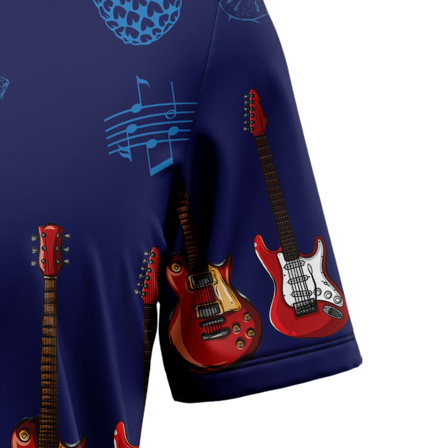 Bass Guitar Musical Instrument G5805 Hawaiian Shirt