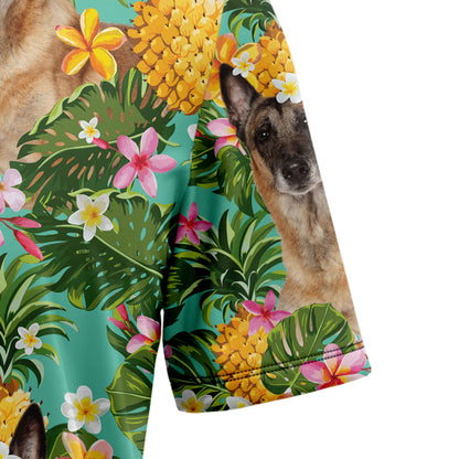 Tropical Pineapple Belgian Malinois H77041 Hawaiian Shirt