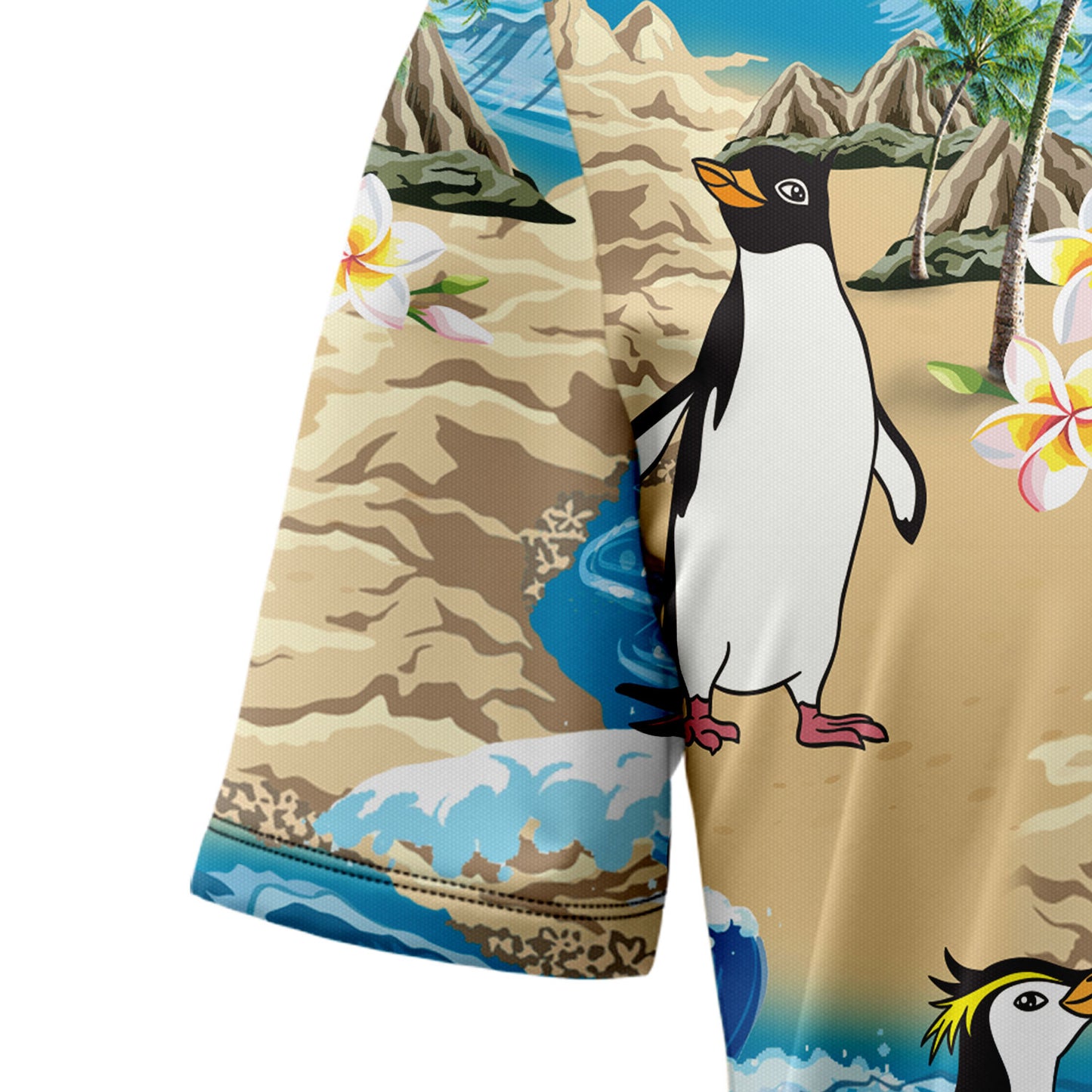 Penguin Summer Vacation G5715 Hawaiian Shirt