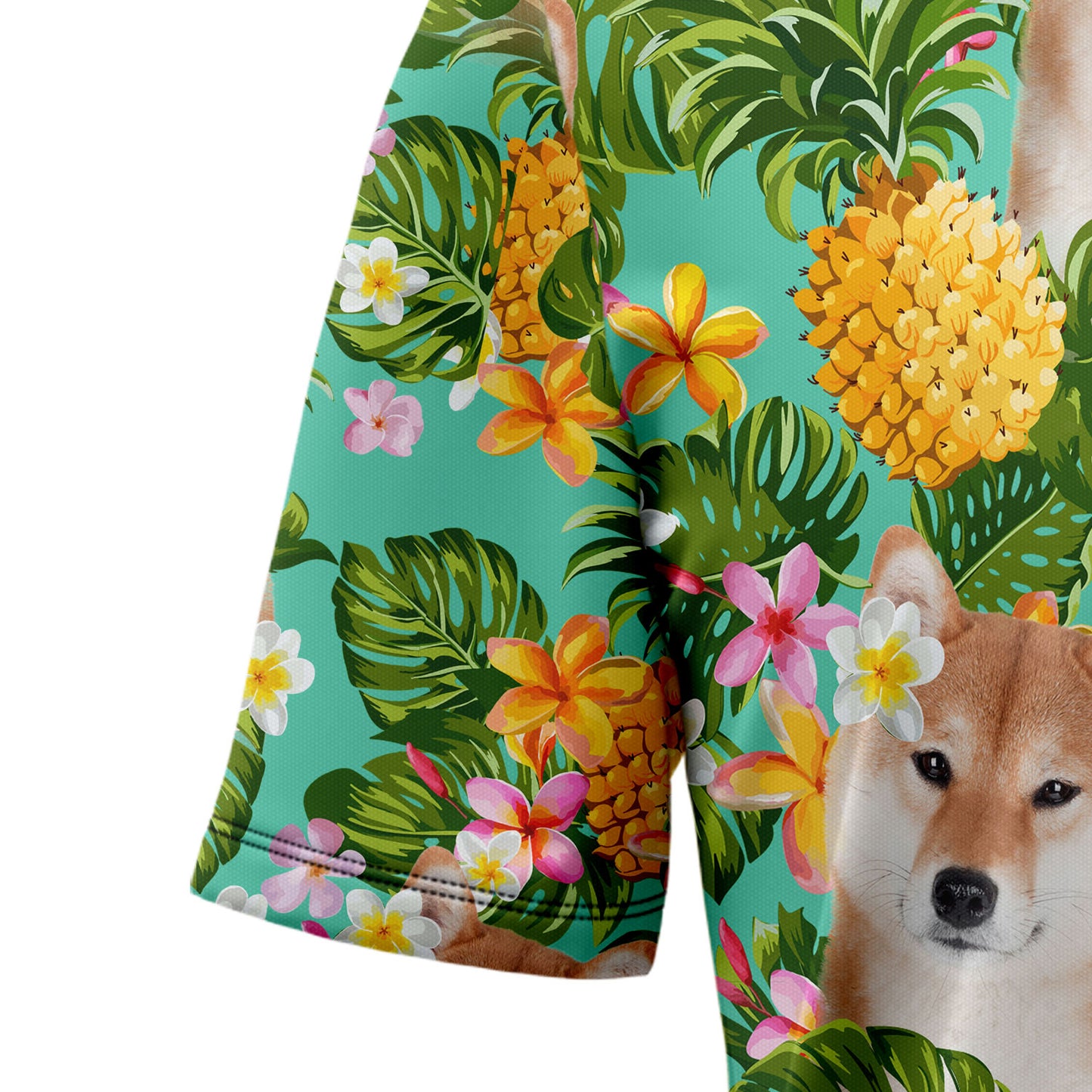 Tropical Pineapple Shiba Inu H37023 Hawaiian Shirt