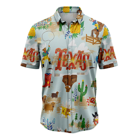 Texas Cowboy T0307 Hawaiian Shirt