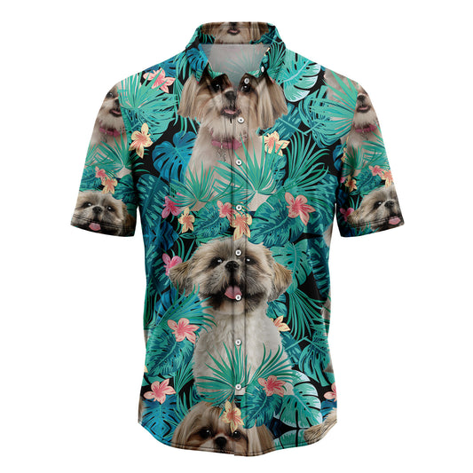 Shih Tzu Tropical T0207 Hawaiian Shirt