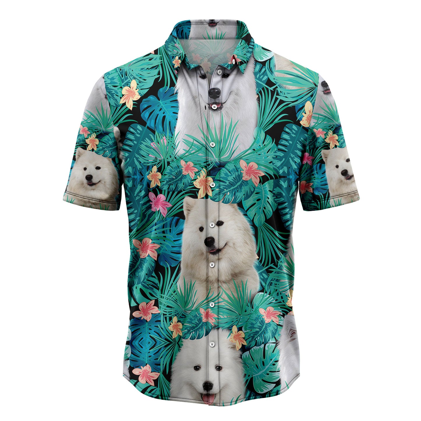 Samoyed Tropical T0207 Hawaiian Shirt