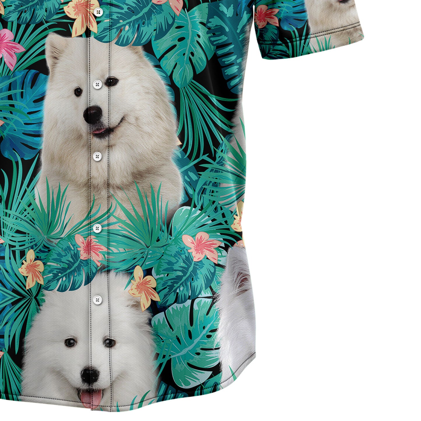 Samoyed Tropical T0207 Hawaiian Shirt