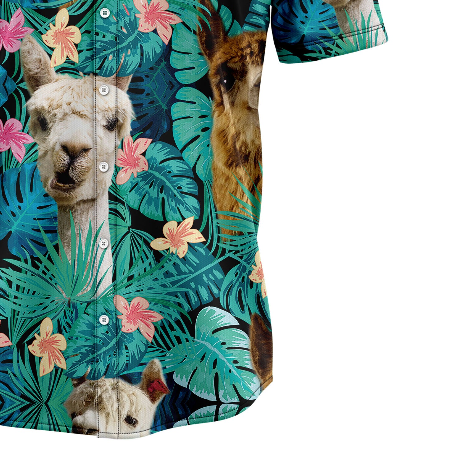 Llama Tropical T0307 Hawaiian Shirt