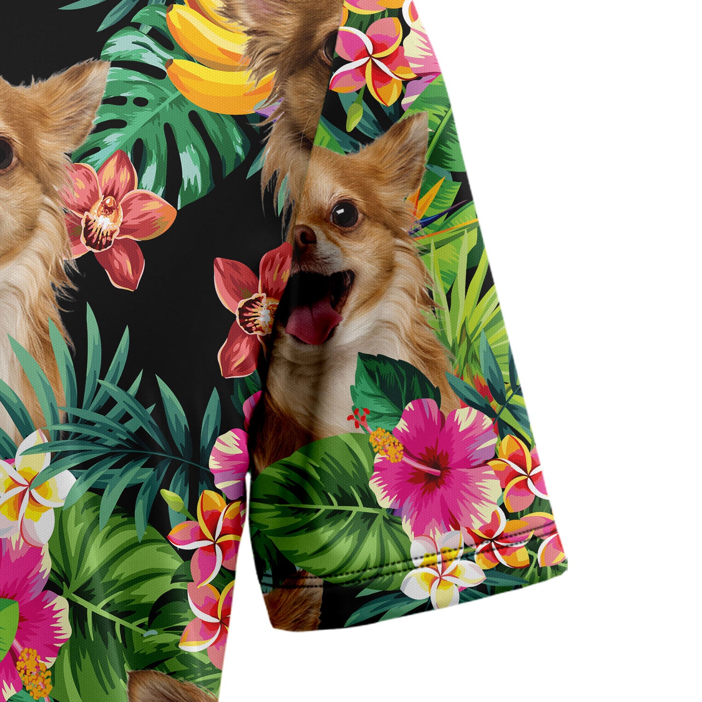 Funny Custom Photo Dog Tropical Hawaiian Shirt