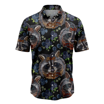 Amazing Raccoons H11836 Hawaiian Shirt