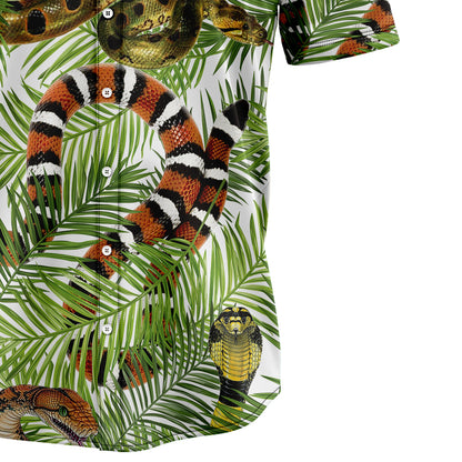 Tropical Snake G5810 Hawaiian Shirt