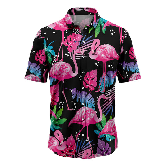 Flamingo Leaf Summer T0308 Hawaiian Shirt