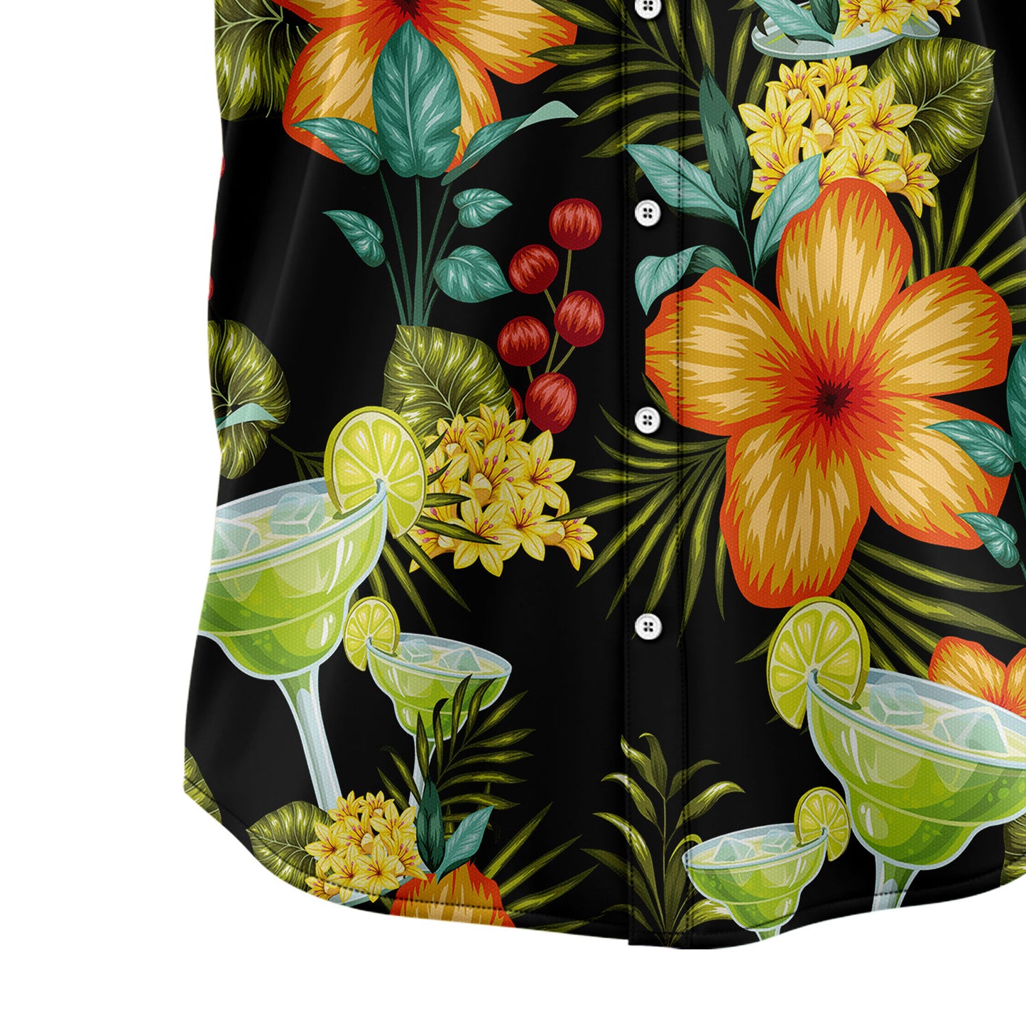 Margarita Colorful Floral T0807 Hawaiian Shirt