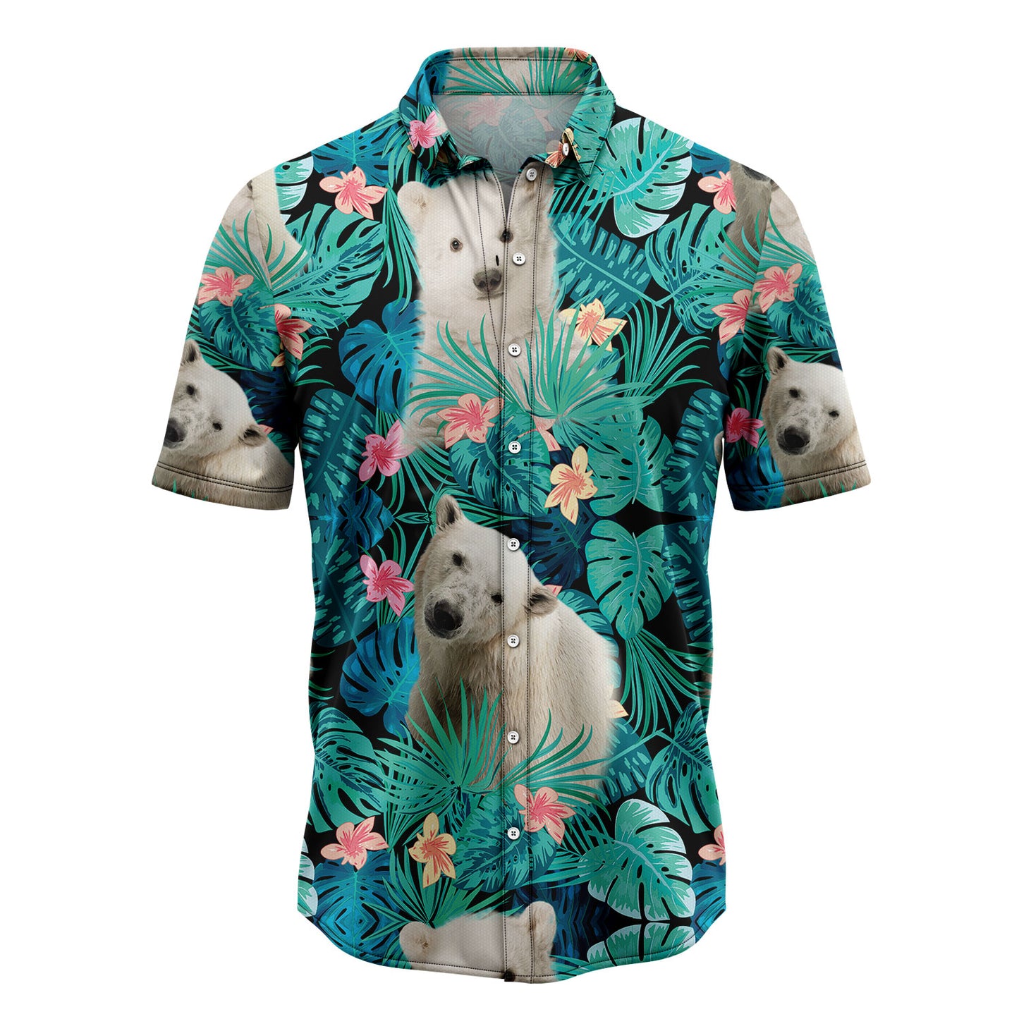 Polar Bear Tropical T0607 Hawaiian Shirt