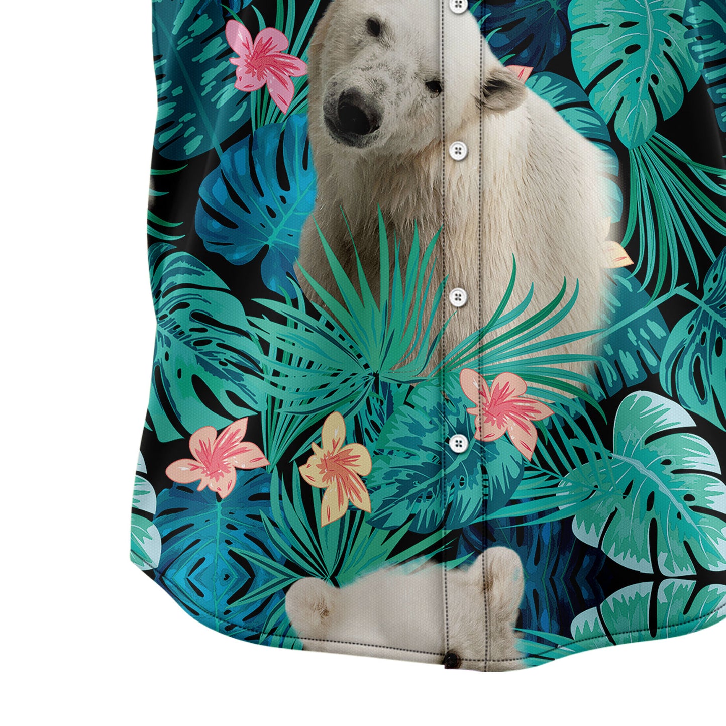 Polar Bear Tropical T0607 Hawaiian Shirt