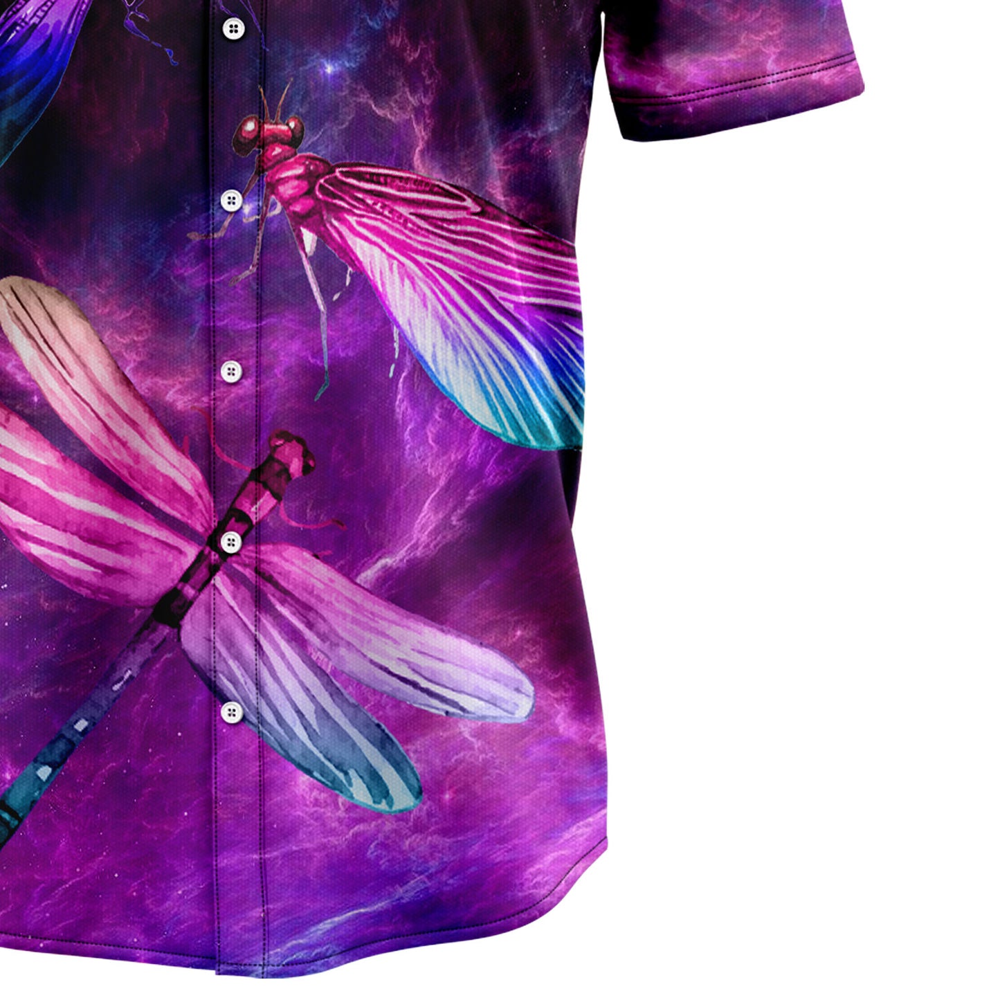 Dragonfly Purple Light T0107 Hawaiian Shirt