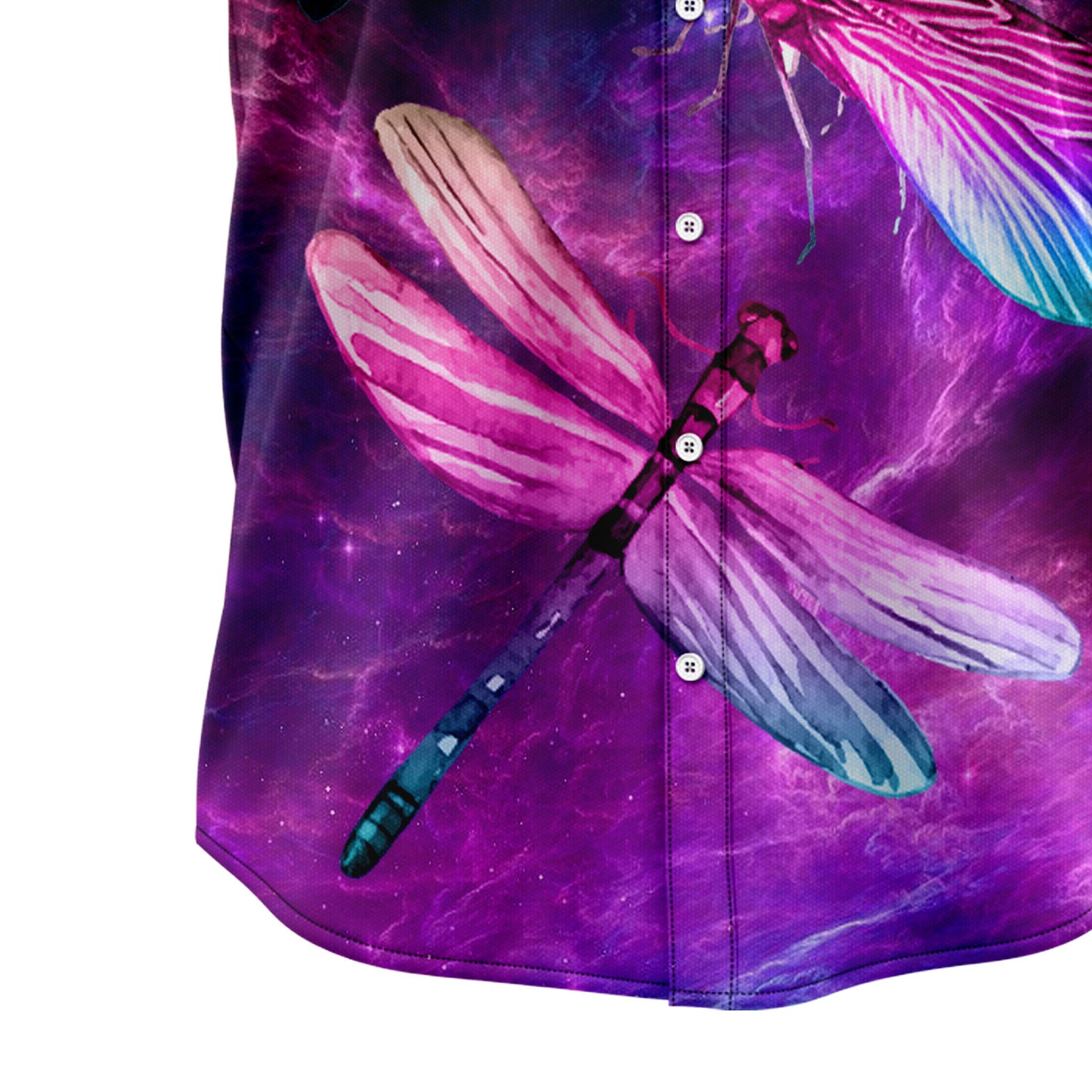 Dragonfly Purple Light T0107 Hawaiian Shirt