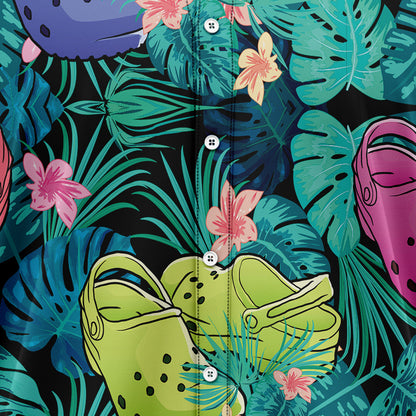 Crocs Shoes Tropical T0907 Hawaiian Shirt