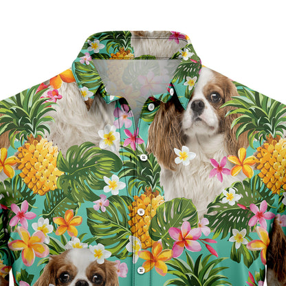 Tropical Pineapple Cavalier King Charles Spaniel H87059 Hawaiian Shirt