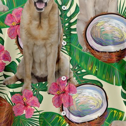 Labrador Retriever Tropical Coconut G5729 Hawaiian Shirt