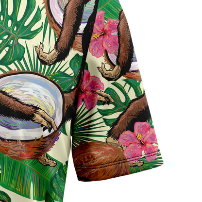 Bigfoot Tropical Coconut G5728 Hawaiian Shirt