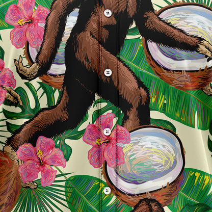 Bigfoot Tropical Coconut G5728 Hawaiian Shirt