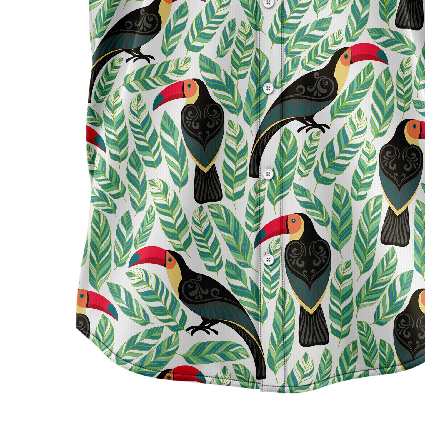 Toucan Bird Leaves T0607 Hawaiian Shirt