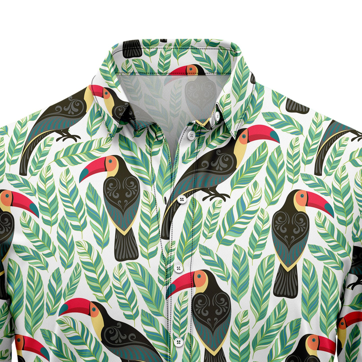Toucan Bird Leaves T0607 Hawaiian Shirt