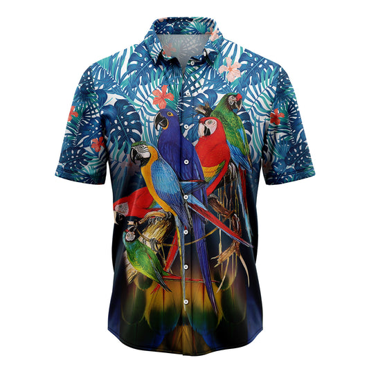 3D Parrot G5727 Hawaiian Shirt