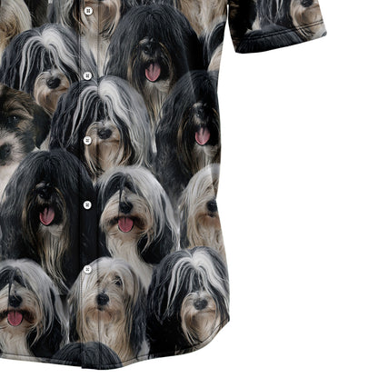 Tibetan Terrier Awesome D0207 Hawaiian Shirt