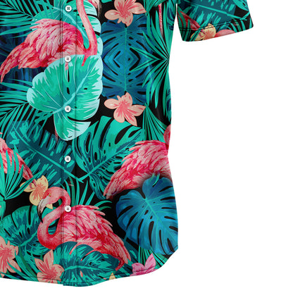 Tropical Flamingo G5701 Hawaiian Shirt