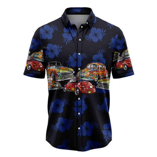 Tropical Hippie Car TG5714 Hawaiian Shirt