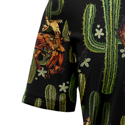 Cowboy Cactus T0907 Hawaiian Shirt