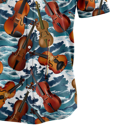 Violin For Summer G5710 Hawaiian Shirt