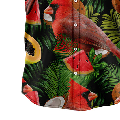 Cardinal Tropical Fruit T1007 Hawaiian Shirt