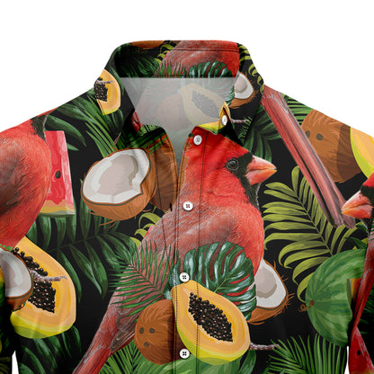 Cardinal Tropical Fruit T1007 Hawaiian Shirt