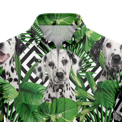 Summer Exotic Jungle Tropical Dalmatian H97067 Hawaiian Shirt