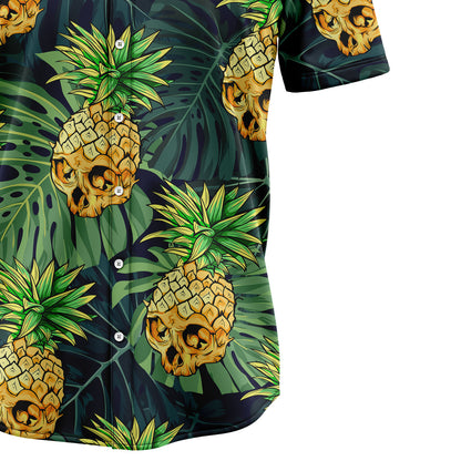 Skull Pineapple T0607 - Hawaii Shirt