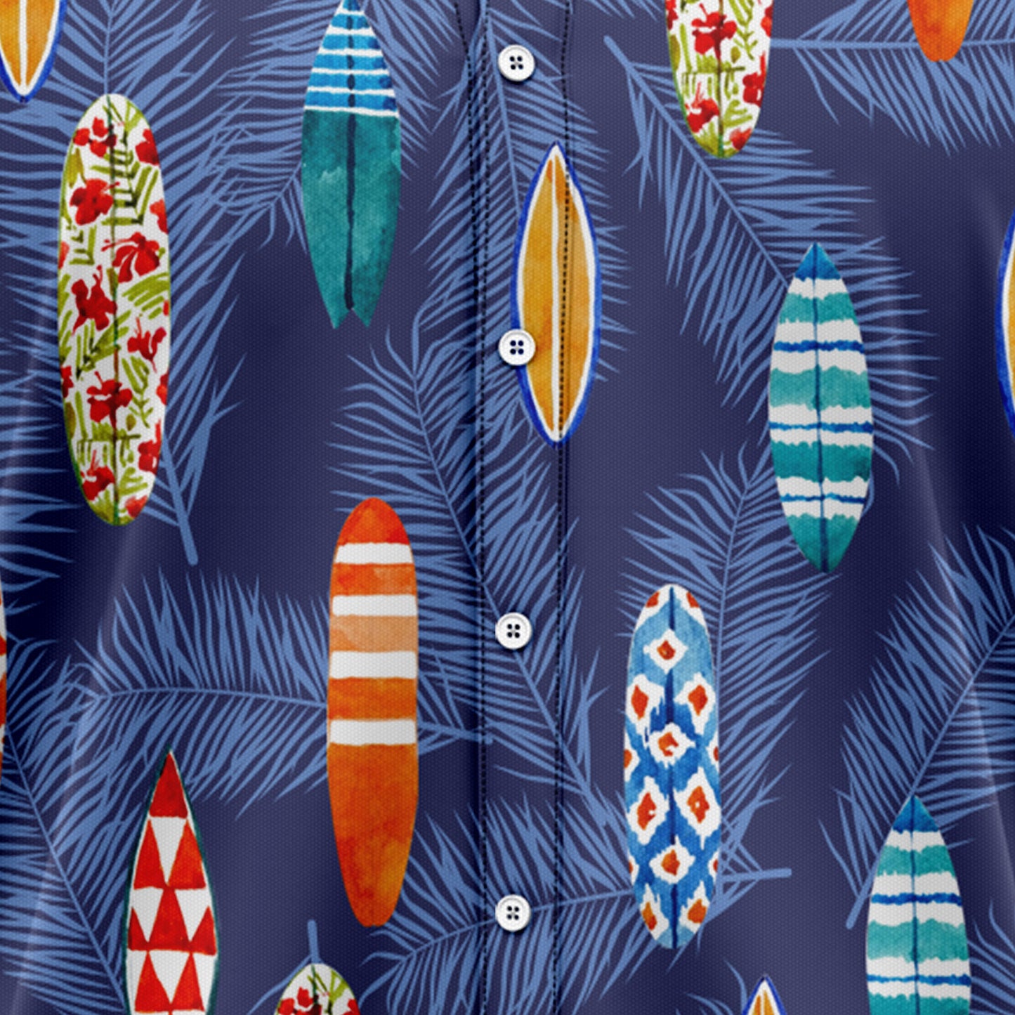 Tropical Surfboard G5701 Hawaiian Shirt
