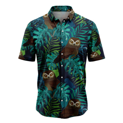 Tropical Owls H2767 Hawaiian Shirt