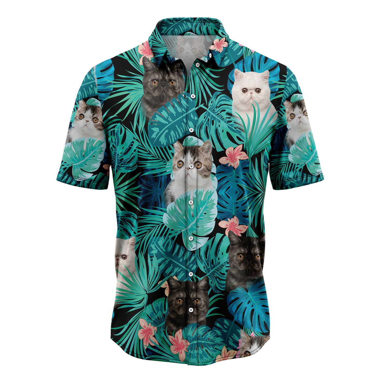 Tropical Exotic Shorthair G5702 Hawaiian Shirt
