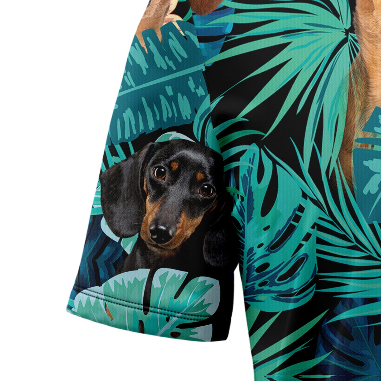 Tropical Dachshund G5701 Hawaiian Shirt