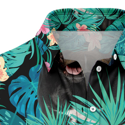 Staffordshire Bull Terrier Tropical T0207 Hawaiian Shirt