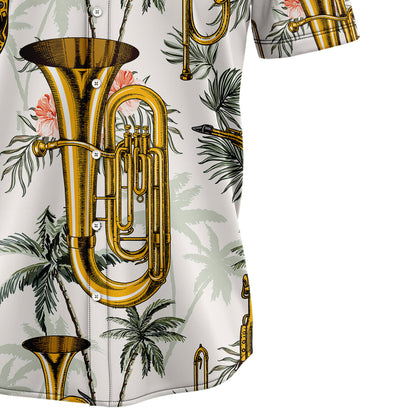 Saxophone Tropical Vintage T0707 Hawaiian Shirt