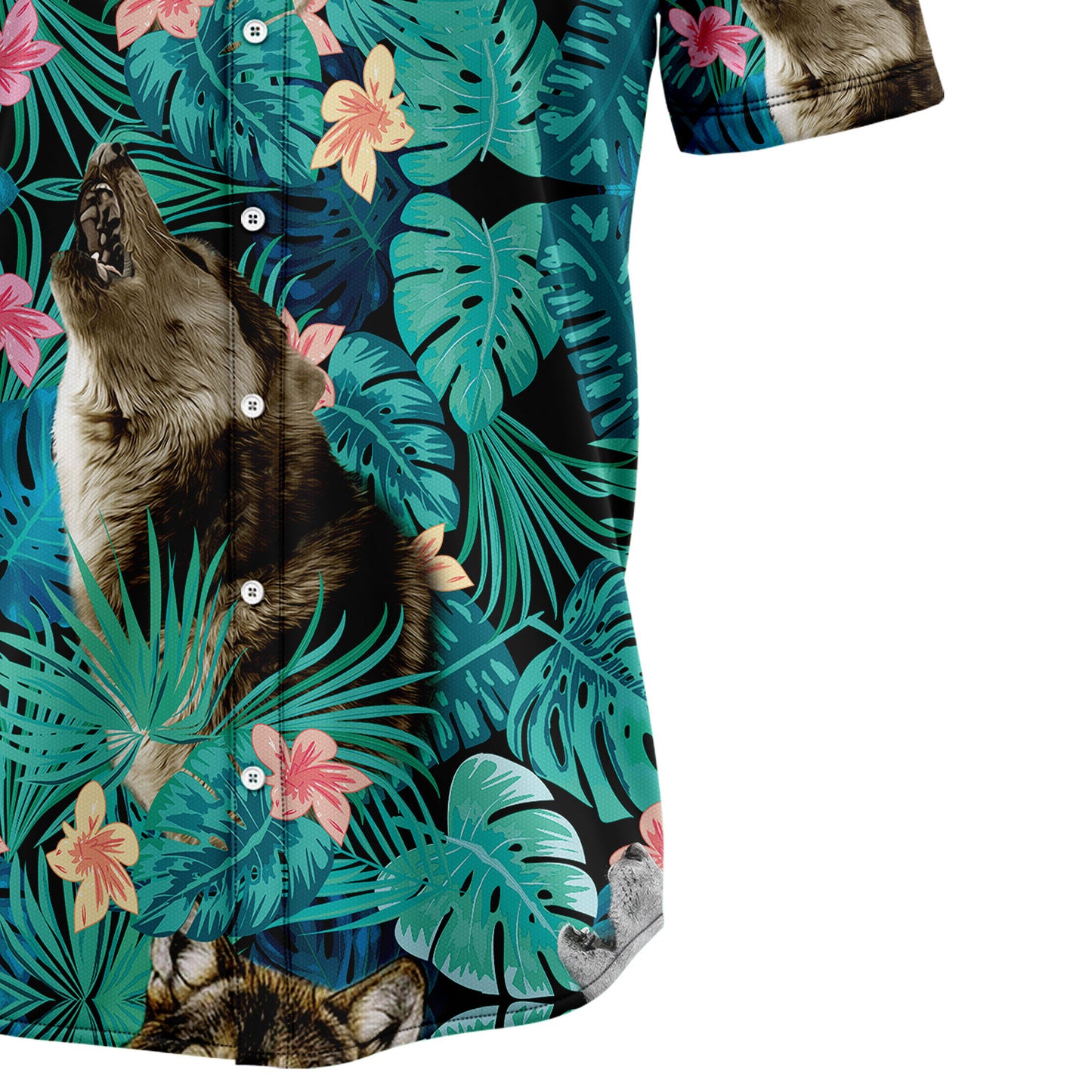 Wolf Tropical T0607 Hawaiian Shirt