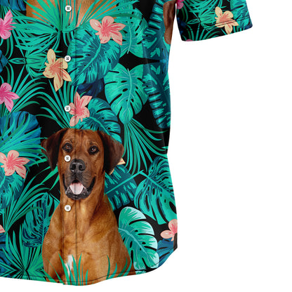 Rhodesian Ridgeback Tropical T0207 Hawaiian Shirt